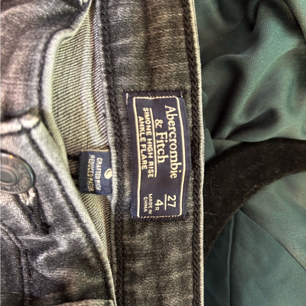 Abercrombie & Fitch Charcoal Denim